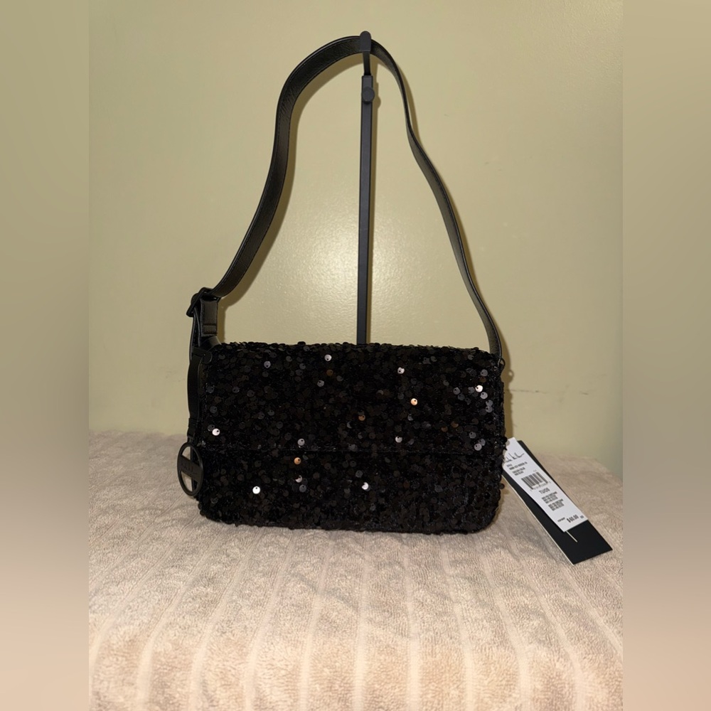 Nicole Miller Sequined Crossbody